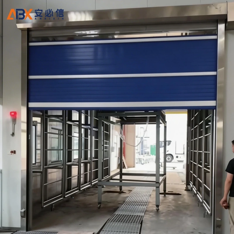 白银洁净快速门